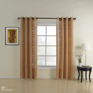 European Style Classic Customized Grommet Top Sheer Curtain