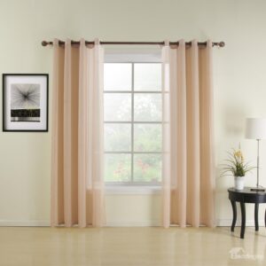 New Classic Wonderful Grommet Top Sheer Custom Curtain
