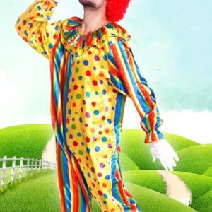 New Arrival Fancy Cute Clown Pattern Costume