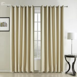 Best Selling Beautiful Bright Yellow Custom Curtain