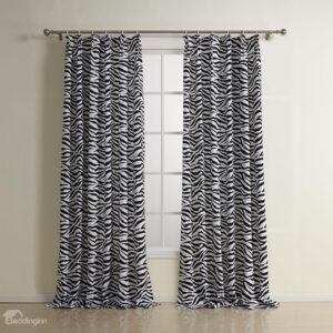 High Quality Cotton Double Pinch Pleat Custom Made Curtain