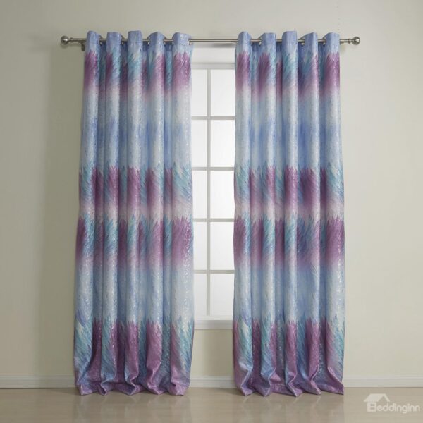 Top Selling Fantastic Pretty Two Pieces Custom Curtain