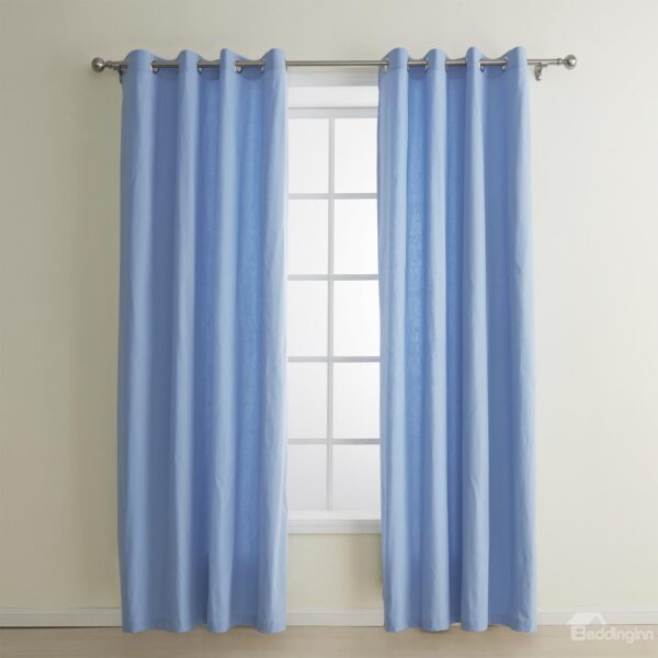 New Classic Amazing Dyed Canvas Cotton Custom Curtain
