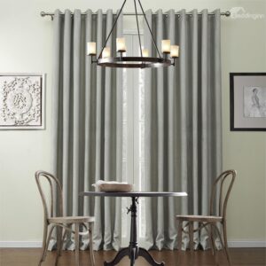 High Quality Wonderful Polyester Half Shading Custom Curtain