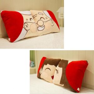Creative Joyous a Couple Pattern a Pair Wedding Bed Pillow