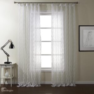 New Style Fantastic Polyester Custom Sheer Curtain