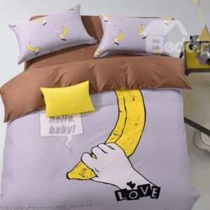 New Style 100% Cotton Wonderful Visual Effects Duvet Cover Set