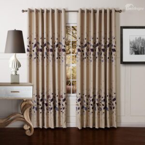 Wonderful Gorgeous Polyester Grommet Top Custom Curtain