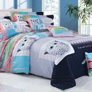 High Quality Concise and Cozy Cute Cartoon 4 Piece Bedding Sets