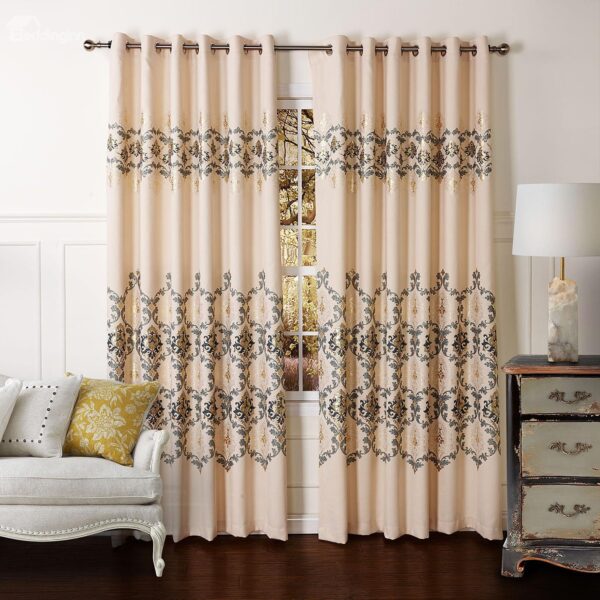 New Classic Pretty Grommet Top Custom Curtain