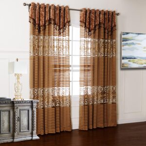 New Style Wonderful Pretty Embroidery Custom Sheer Curtain