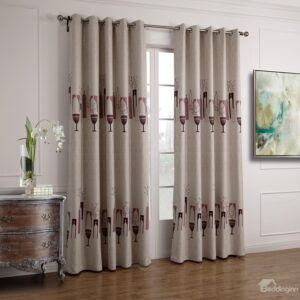 Modern Home Fashion Stytish Functional Custom Curtain