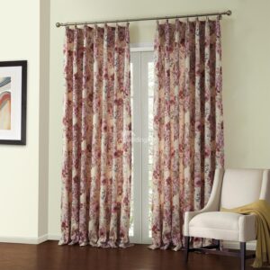 Amazing Elegant Bright Floral Pattern Custom Curtain