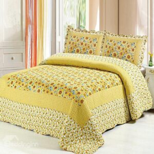 Fantastic Thousands of Sunflowers Bed in a Bag