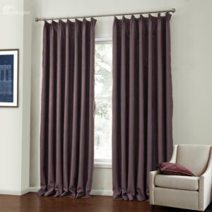 Fantastic Elegant Red Amboss Pattern Custom Curtain