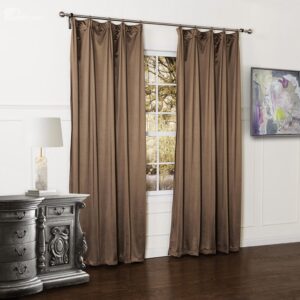 Top Quality Graceful Two Pieces Custom Curtain