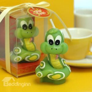 Chinese Zodiac Series Mysterious Snake Candle for Children's Birthdays