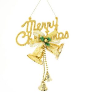 Wonderful Pretty Christmas English Letters Bell Series Listing