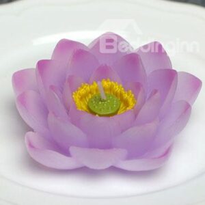Buddhism Items for Memorial Ceremonies Purely Handmade Lotus Candle