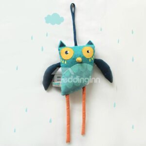 Fantastic High Quality Pretty PP Cotton Blue Owl Ornaments