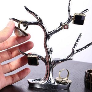 New Style Fantastic Zinc Alloy Silver Plating Jewelry Rack