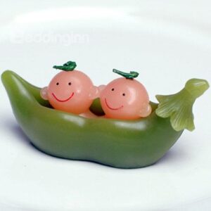 Hot Selling Creative Design Lovely Pea Twins Candle