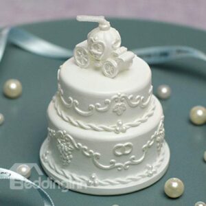 Special Design Fabulous Pumpkin Car Cake Candle