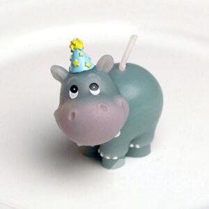 Hot Selling Cute and Happy Hippo Shape Candle