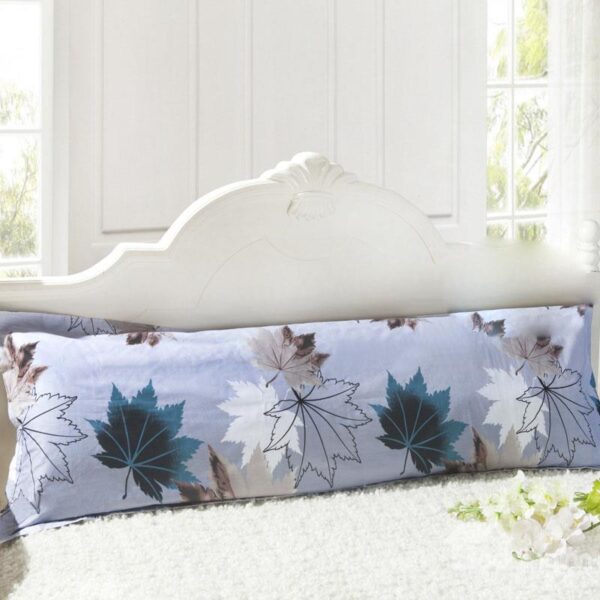 Super Soft Vivid Maple Leaf Pattern Bed Pillowcase for a Couple