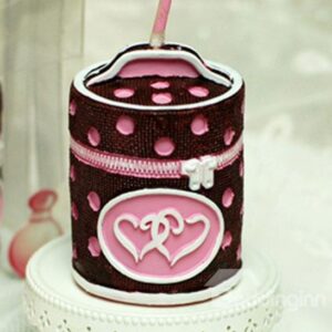 New Arrival Lovely Cosmetic Bag Shape Candle