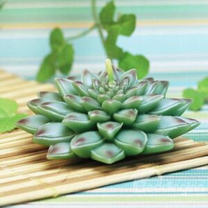 New Arrival Beautiful Artificial Stone Flower Candle