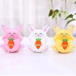 Adorable Smile Rabbit Design Bathroom Toothbrush Holder