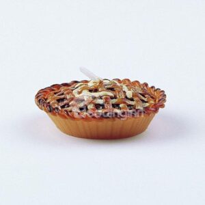 Fantastic Design Amazing Apple Pie Shape Candle