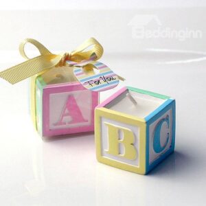 Smokeless Purely Handmade Pattern and Letter Candle