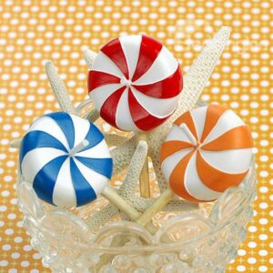 Original Handwork Fancy Lovely Lollipop Shape Candle