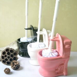 Creative Adorable Ceramic Concise Toilet Brush Holder