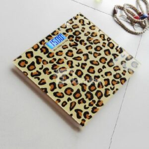 Fashion Unique Leopard Pattern Accurate Weight Scale