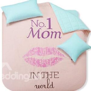 New Arrival 100% Cotton Unique Design No.1 Mom Duvet Cover Sets