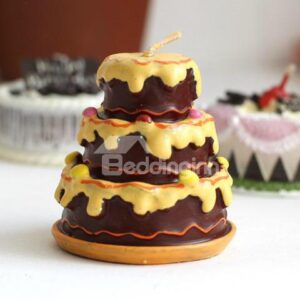 New Style High Class Wonderful Luxury Three Layer Cake Candle