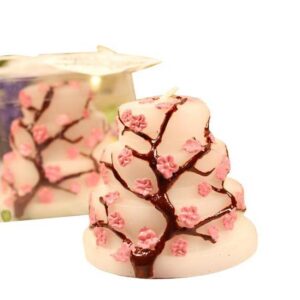 Wonderful Pretty High Quality Peach Cake Candle