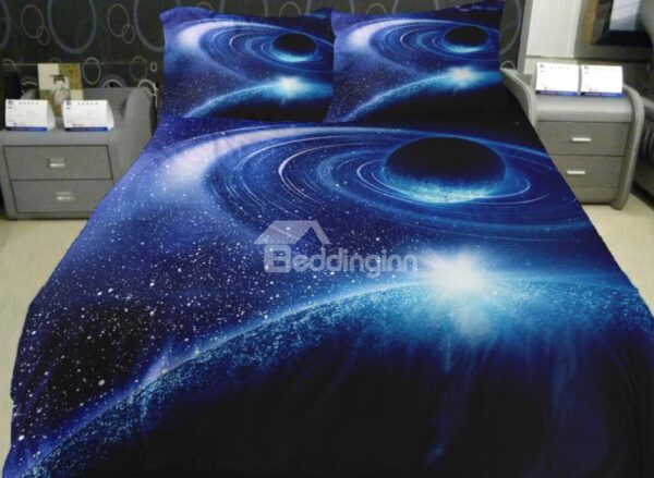 Magical Celestial Body Print 4-Piece Duvet Cover Sets