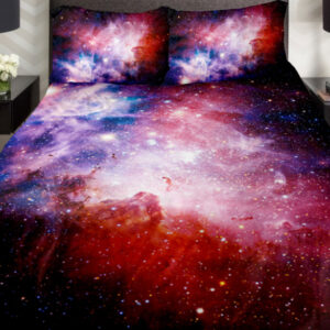 Amazing Colorful Shining Star Print 4-Piece Duvet Cover Sets