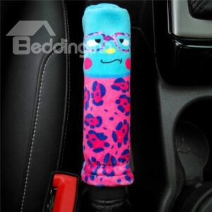 Creative Wearing Colored Glasses Pattern Hand Brake Cover