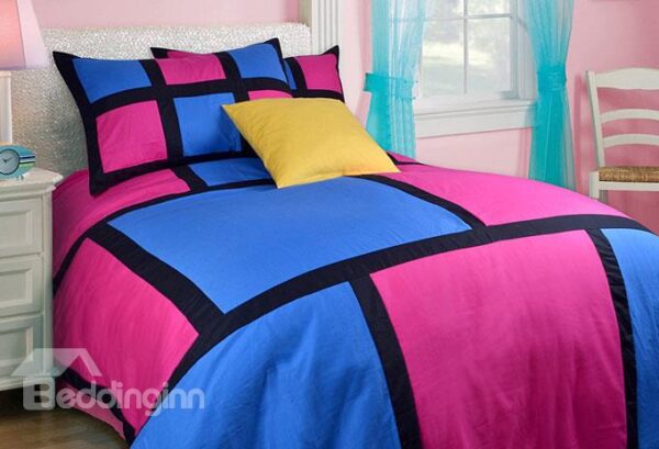 New Arrival 100% Cotton Woven 4-Piece Duvet Cover Sets