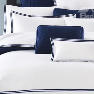 Hot Selling High Quality Bright Colored Cotton Duvet Cover Sets