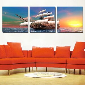 Beautiful Amazing 3-Pieces of Crystal Film Art Wall Print