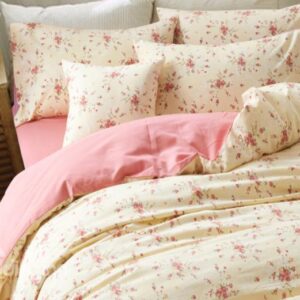 Alluring Little Flower Pattern 4-Piece Cotton Duvet Cover Sets