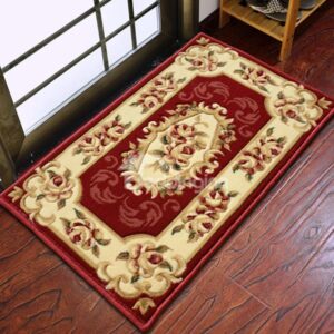 European Style High-Grade Imitation Wool Cut Flower Area Rugs