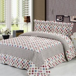 Stylish Kinds of Colorful Leaves Pattern Bed in a Bag Set
