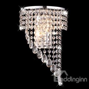 Top Quality Graceful Amazing Stainless Steel and Crystal Lights